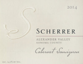 Cabernet Sauvignon Alexander Valley, 2014