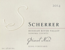 Pinot Noir King Family Vineyard, 2014