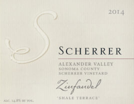 Zinfandel Shale Terrace, 2014