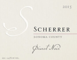 Pinot Noir Sonoma County, 2015