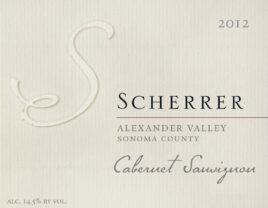 Cabernet Sauvignon Alexander Valley, 2012