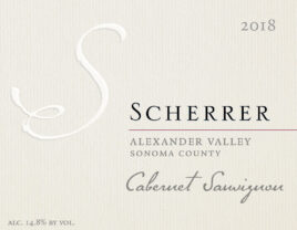 Cabernet Sauvignon Alexander Valley, 2018