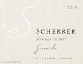Grenache Kick Ranch Vineyard, 2019