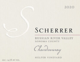 Chardonnay Helfer Vineyard, 2020
