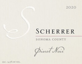 Pinot Noir Sonoma County, 2020