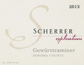 Gewürztraminer, 2013