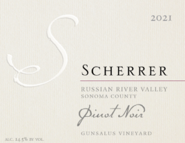 Pinot Noir Gunsalus Vineyard, 2021