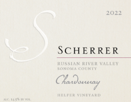 Chardonnay Helfer Vineyard, 2022