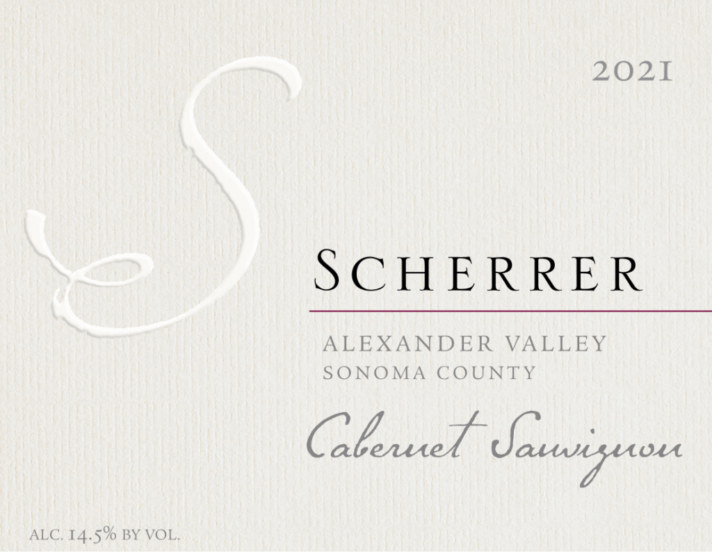 2021 Alexander Valley Cabernet Sauvignon label